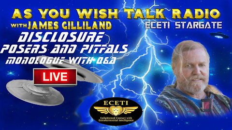 James Gilliland - As You Wish Talk Radio LIVE Removed From YouTube