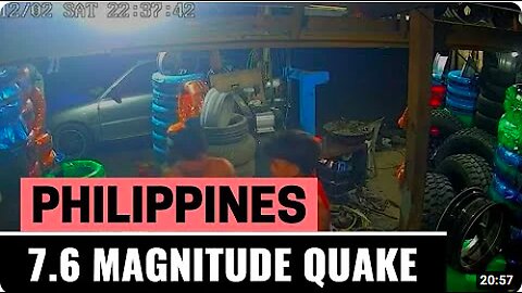 Magnitude 7.6 Earthquake in Philippines (Mindanao) December 2, 2023 COMPILATION