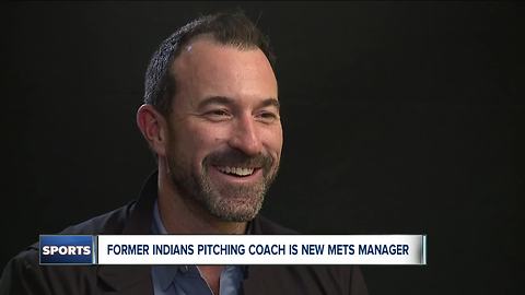 Mickey Callaway talks to News 5's Lauren Brill