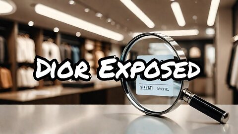 Dior's 5000% Markup Exposed! Ethical Concerns #shorts 👛 👜