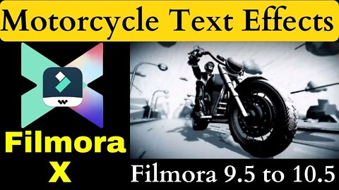 Filmora text effects || filmora x motorcycle text effects || filmora bike text effects || filmora x