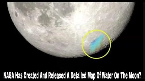 NASA Has Created And Released A Detailed Map Of Water On The Moon?