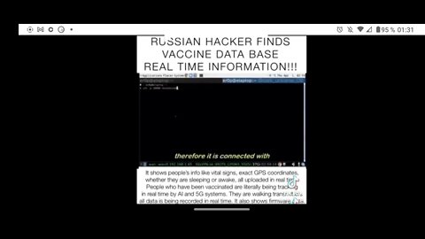 Un hacker russe dévoile le systeme derriere la piquouze... #connectedpeople