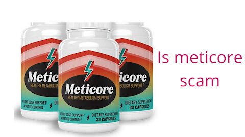 Meticore healthy metabolism support Review
