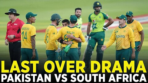 Pakistan VS South Africa T20I PCB Cricket Match Highlights Last Over Drama