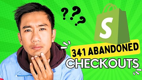 341 Abandon Checkouts and Only 2 SALES!?? (Shopify Ecommerce)