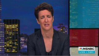 Rachel Maddow Has Emotional Breakdown On Live TV