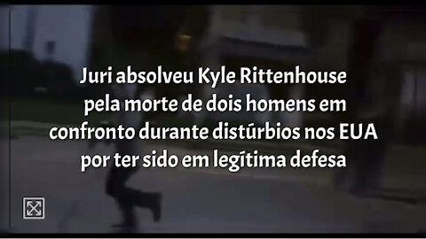 Juri absolveu Kyle Rittenhouse pela morte de dois homens do violento grupo Antifas