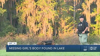 Tampa police locate body of missing 2-year-old girl in lake