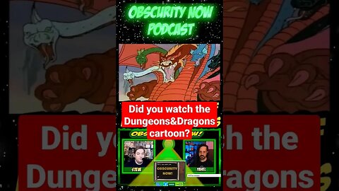 did you watch #dungeonsanddragons #cartoon? #animation #tv #podcast @WrestlingWithGaming