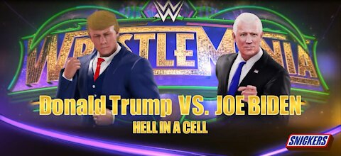 Donald Trump vs Joe Biden WWE 2K20
