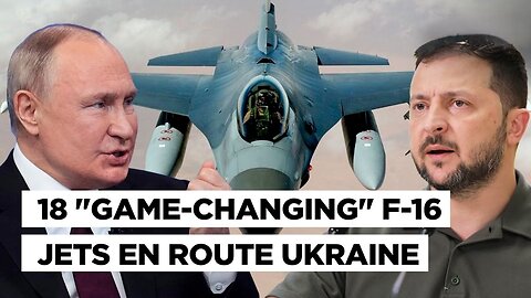 Ukraine Gets 18 F-16 Fighter Jets From The Netherlands Kyiv Downs 3 Russian Su-34 Bombers In A Day