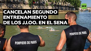 Cancelan segundo entrenamiento de los JJ.OO. en el Sena por el agua contaminada
