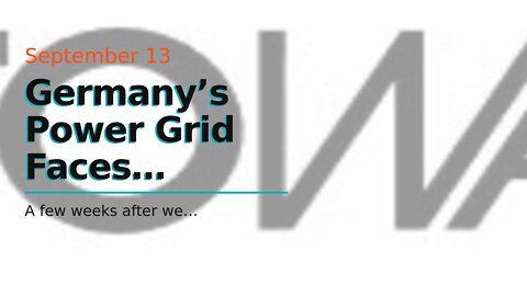 Germany’s Power Grid Faces Collapse as Millions Stock Up on Inefficient Electric Heaters for Wi...