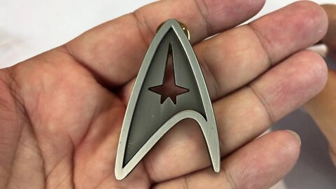 Star Trek Cosplay Brooch Starfleet Division Metal Badge Replica review giveaway