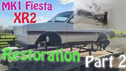 MK1 Fiesta XR2 Restoration Part 2 (uncovering some dangerous repairs)