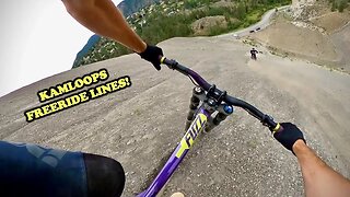 Riding Legendary Steep Freeride Lines and Sun Peaks Bike Park!