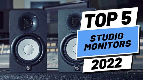 Top 5 BEST Studio Monitors of [2022]