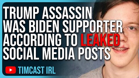 Trump Assassin Was Biden Supporter According To LEAKED Social Media Posts