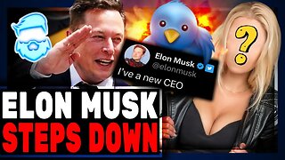 Elon Musk STEPS DOWN As Twitter CEO Replaced By A Woman As Tesla Shareholders Celebrate!