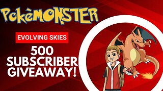 PokeMONSTER's Insane 500 Sub Giveaway: Win a Pokemon Evolving Skies Elite Trainer Box for FREE! 🔥