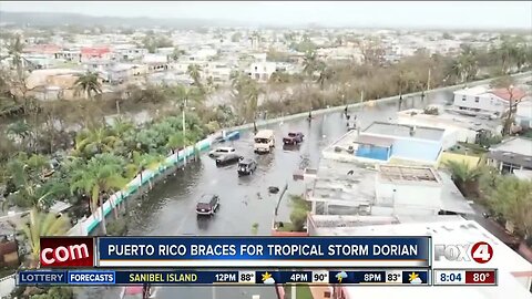Tropical Storm Dorian expected to strengthen, could hit Puerto Rico