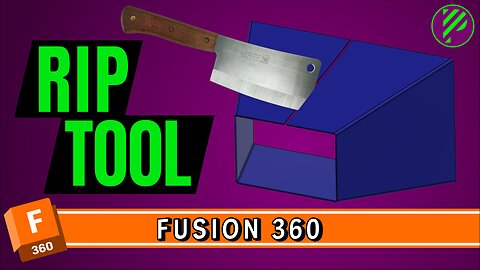 Update ... RIP Tool | Fusion 360 | Pistacchio Graphic