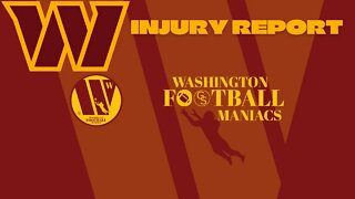 Washington Commanders' Injury Report! Mathis Out For The Season!