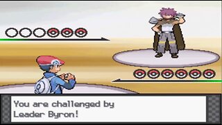 Pokemon Platinum - Canalave Gym Leader Battle: Byron