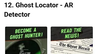 GHOST LOCATOR AR DETECTOR