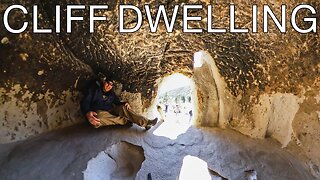 Bandelier Cliff Dwellings Next to Where the Atomic Bomb was Created