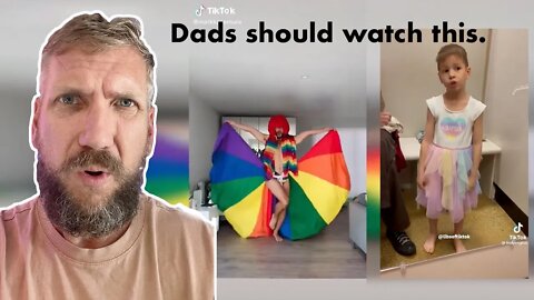 Conservative dad reacts to woke kids Tik Toks