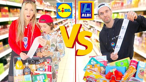 LIDL vs ALDI Shopping Challenge PRICE COMPARISON! Which is the CHEAPEST?