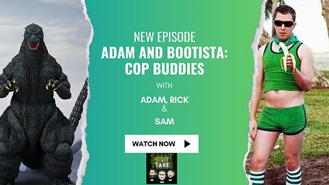 Adam and Bootista in Cop Buddies