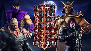 Mortal Kombat 9 - Expert Tag Ladder (Rain And Nemesis) - Gameplay @(1080p) - 60ᶠᵖˢ ✔