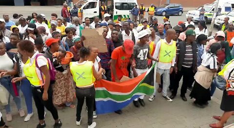 SOUTH AFRICA - Pretoria - Mawiga Service Delivery Protest (wBB)