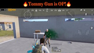 The Tommy Gun is OP!!! - PubG Mobile