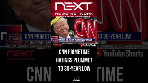 CNN Primetime Ratings Plummet to 30-Year Low #shorts