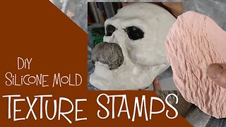 Diy Silicone Mold Texture Stamps for Clay