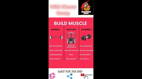 🔥Build muscle: barbell or machine or dumbbell🔥#shorts🔥#viralshorts🔥#fitnessshorts🔥#wildfitnessgroup🔥