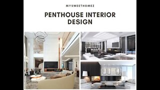 ⭐Your Dream Penthouse Interior Design⭐