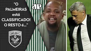 PROVOCOU CRESPO! OLHA o que Felipe Melo FEZ após o Palmeiras ELIMINAR o São Paulo da Libertadores!