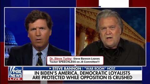 Dr. Steve Turley: Steve Bannon Leaves Tucker SPEECHLESS on J6 Committee!!! | EP542c