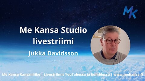 Me Kansa Studio | Vieraana Jukka Davidsson: Kysy Jukalta