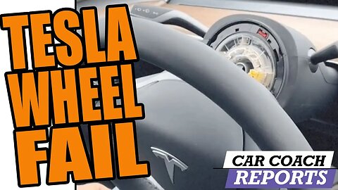 Tesla Steering Wheel FAIL | NHTSA Probes Tesla Model Y