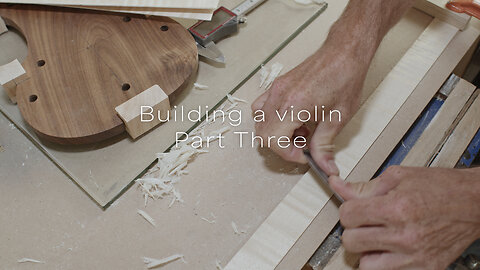 Project | Violin Build : Part 3, preparing the ribs