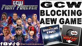GCW Opposing AEW Fight Forever Trademark | Clip from Pro Wrestling Podcast Podcast #gcwwrestling