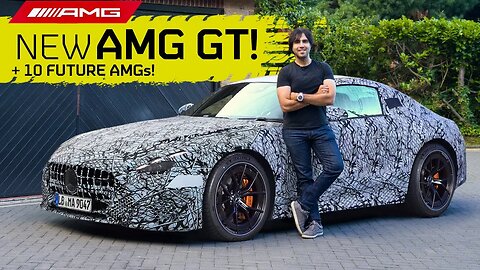 EXCLUSIVE: 2024 Mercedes AMG GT! + 10 New AMG's Coming Soon!!