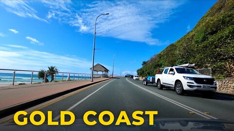 Driving in Coolangatta on the Gold Coast