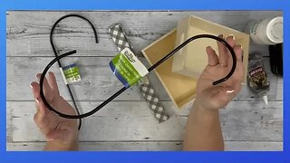 Cute Tier Tray DIY || Using Garden Hook From Dollar Tree || Just 1 Easy Craft